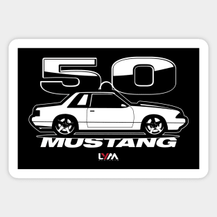 Foxbody 5.0 Ford Mustang Side NOTCH Sticker